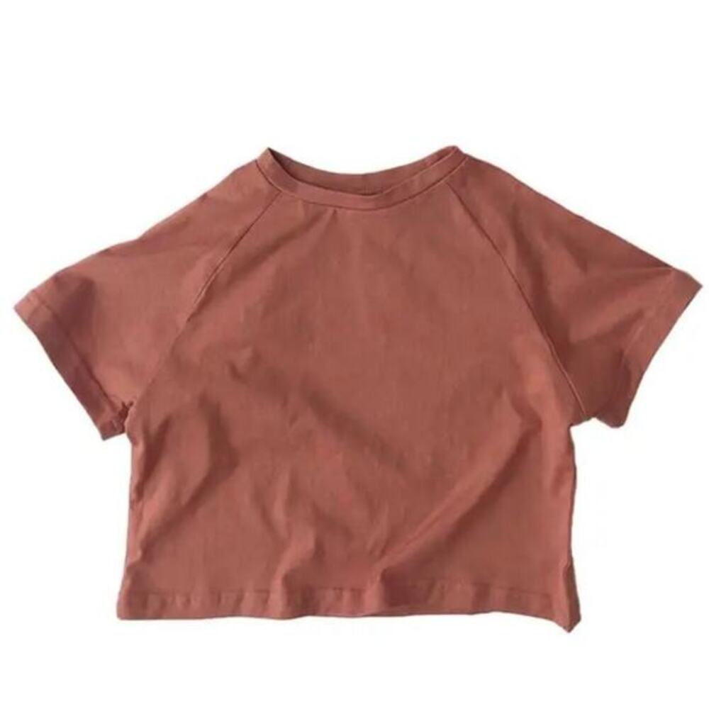 New kids fashion color t-shirt top 2-3